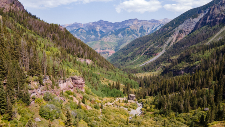 North view from Bear Canyon